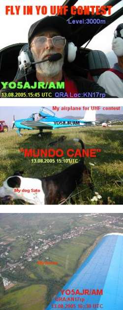 Cu avionul in concurs!