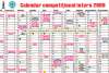 Calendarul competitional YO 2009