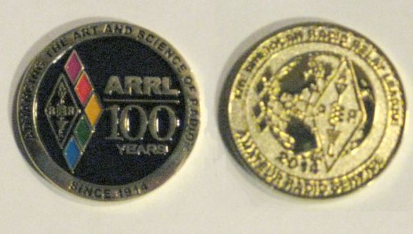 Moneda centenara ARRL